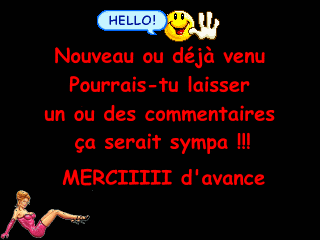 merci d avance